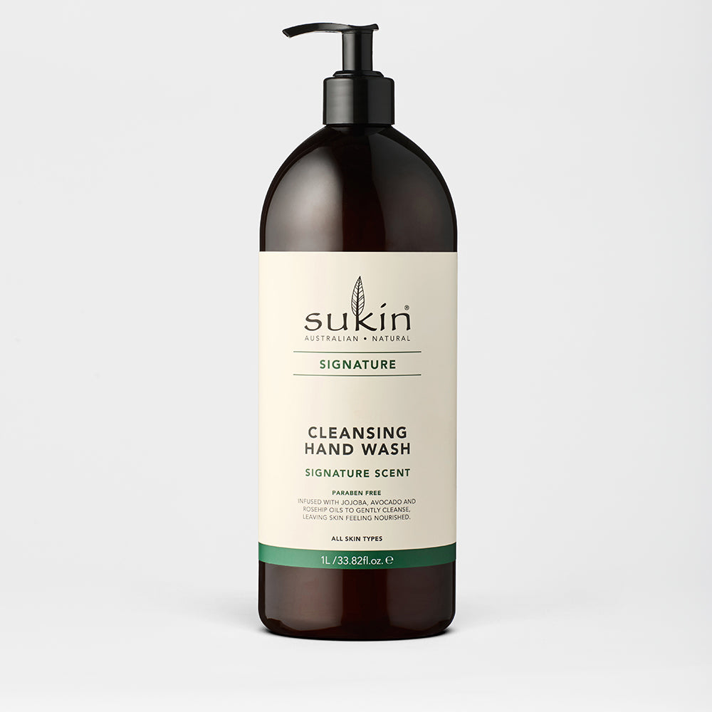 Sukin Natural Cleansing Hand Wash Pump | Signature 1L